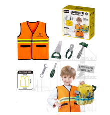 Набір амуніції KN642 будівельник, жилет, інструменти 5 шт., кор., 25-25-6 см.