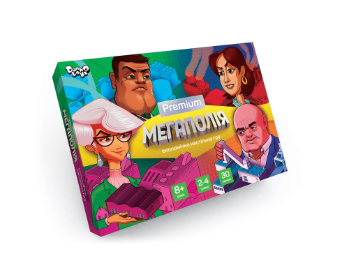 Настільна розважальна гра "Мегаполія Premium" укр (5)