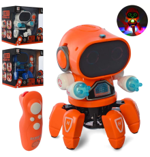Робот ZR2091 д/к(ІЧ), 17 см, ходить, танцює, 3кольори, муз., світло, бат., кор., 21-21-14см.