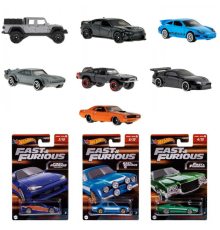 Тематична машинка “Форсаж” Hot Wheels (в ас.)
