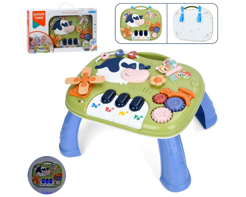 Центр розвиваючий 3905 ігровий стільчик,2в1(підвіска на ліжко),ігрове поле,піаніно,муз.,звуки,світло