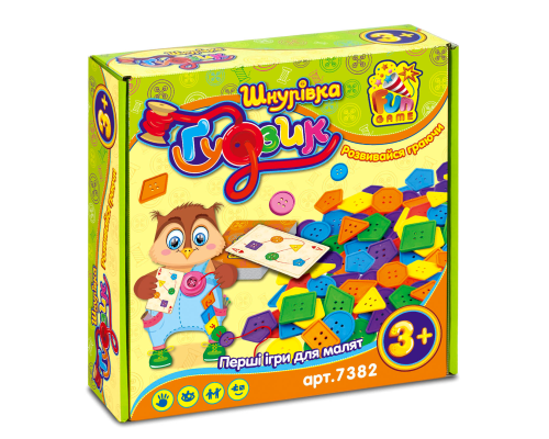 Гра - Шнурівка "Ґудзик" 7382 (12) "4FUN Game Club", у коробці
