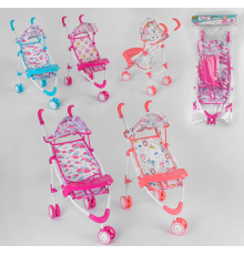 Візок для ляльок ТК - 2025 (24) "TK Group", 4 види, ВИДАЄТЬСЯ ТІЛЬКИ МІКС ВИДІВ