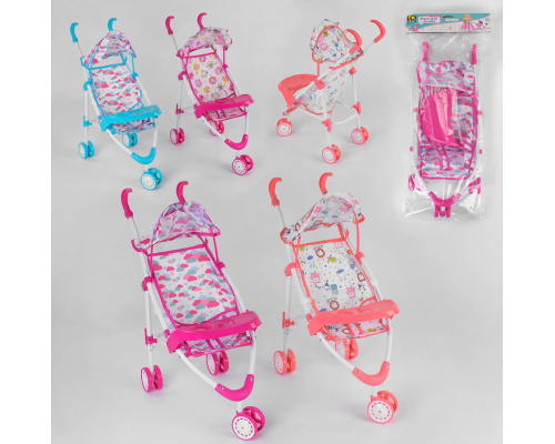 Візок для ляльок ТК - 2025 (24) "TK Group", 4 види, ВИДАЄТЬСЯ ТІЛЬКИ МІКС ВИДІВ