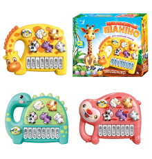 Піаніно 80456 (96/2) "WToys", 3 види, ОЗВУЧУВАННЯ УКРАЇНСЬКОЮ МОВОЮ, піаніно, 8 казок, вірші, цифри, ноти, зміна ігрових режимів, в коробці, ВИДАЄТ?