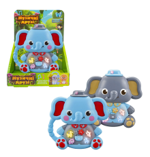 Музична іграшка "Містер Крабс" 94219 (48) "WToys", 2 кольори, ОЗВУЧУВАННЯ УКРАЇНСЬКОЮ МОВОЮ, пісня, світло, колесо вільного ходу, рухає кле