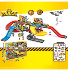 Трек 6693 B4 (36) 41 елемент, 2 машинки, 2 рівні, в коробці