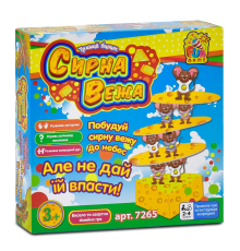 Настільна гра "Сирна вежа" 7265 (12) "4FUN Game Club", у коробці