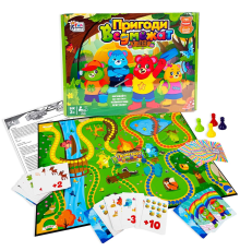Настільна гра "Пригоди Ведмежат" 13485 (18) "4FUN Game Club", у коробці