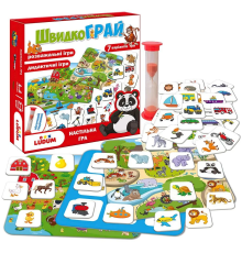 Гра настільна "ШвидкоГрай" LD1049-57 (24) "Ludum"