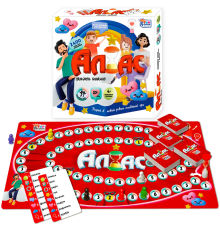 Настільна гра “Аліас” 67997 (12/2) "4FUN Game Club", пісочний годинник, 300 карток, ігрове поле, фішки, в коробці