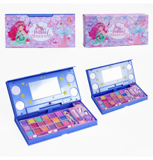 Набір косметики AA 2815-1 (144/2) дзеркало з підсвічуванням, помада, лак для нігтів, тіні, аплікатори, в коробці