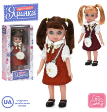 Лялька M 6164 I UA Яринка, пісні, 2 види, муз. (укр.), бат. (табл.), кор., 15-29-7 см.