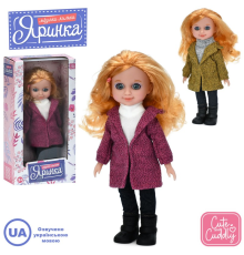 Лялька M 6172 I UA Яринка, 2 види, пісні, муз. (укр.), бат. (табл.), кор., 15-29-7 см.