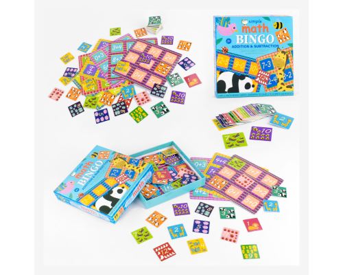 Математична гра "Бінго" M 43744 (40) в коробці