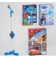 Мікрофон DS 005-3 V/S/A (60/2) 3 види, звук, в коробці