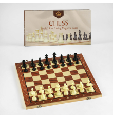 Шахи C 61558 (72) дерев'яна магнітна дошка 29 см, в коробці