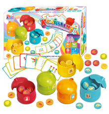 Навчальна гра "Колірленд" 56703 (12/2) "4FUN Game Club", 20 карток, 5 боксів-будиночків, в коробці