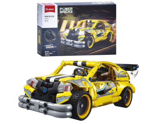 Конструктор SLUBAN M38-B1333 авто серія, машина, 249 дет., кор.,  30-19-7 см.