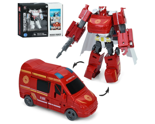 Трансформер HD114-15 робот+машина, 2 види (швидка, пожежна), кор., 34,5-29-10,5 см.