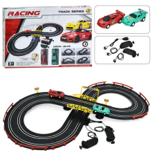 Трек 2181 дист.кер. (на шнурі), пульт 2шт., машина 2шт., від мережі (USB), кор., 53-35,5-4,5 см.