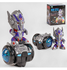 Робот 17128 (72/2) музика, підсвічування, проєктор, колесо вільного ходу, в коробці
