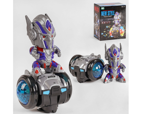 Робот 17128 (72/2) музика, підсвічування, проєктор, колесо вільного ходу, в коробці