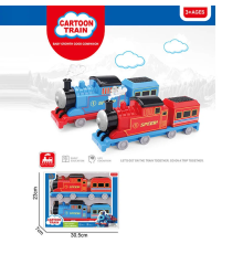 Потяг 411-1 (72/2) 2 потяги з вагонами, інерція, в коробці