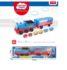 Потяг 412-1 (36/2) інерція, знімний вагон, 3 міні-потяги, в коробці