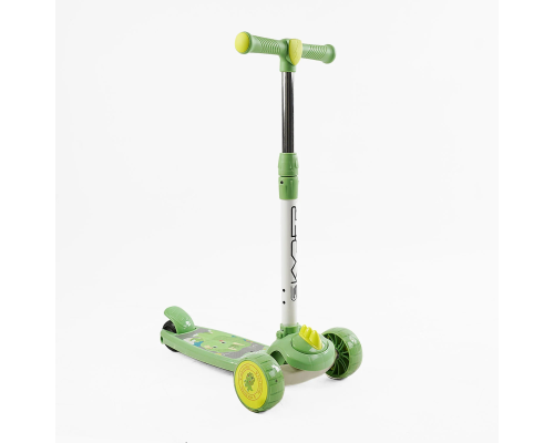 Самокат триколісний "Skyper" LC-30611 (10) колеса PU 108х44мм зі світлом, музика та підсвічування платформи, кермо знімне