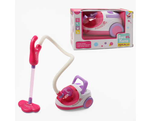 Пилосос А 5936 (48/2) ШТРИХ=51086 на батарейках, імітація справжнього інструменту, підсвічування, в коробці