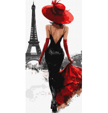 Набір для розпису по номерах "Елегантні форми" 40х80см