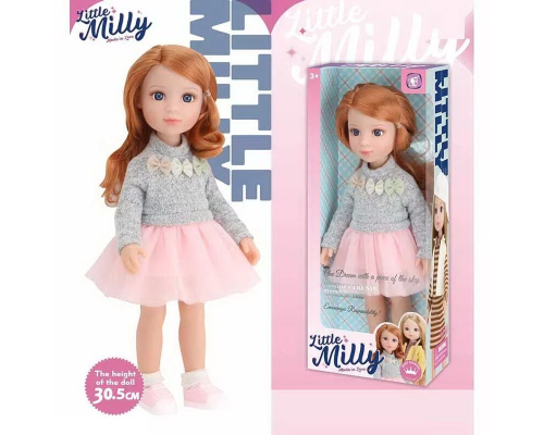 Лялька 92018 B (60/2) знімний одяг, взуття, висота 30 см, в коробці