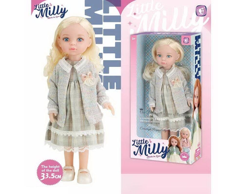 Лялька 92016 C (48/2) знімний одяг, взуття, висота 33 см, в коробці