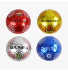 М`яч футбольний С 70313 (80) 4 види, розмір №5, матеріал м`яка EVA, 310-330 грамів, гумовий балон, ВИДАЄТЬСЯ ТІЛЬКИ МІКС ВИДІВ