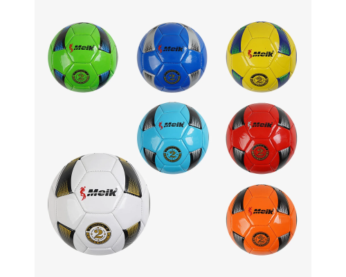 М'яч футбольний C 70238 (100) 7 кольорів,РОЗМІР №2, матеріал PVC, 100 грамів, баллон гумовий,  ВИДАЄТЬСЯ ТІЛЬКИ МІКС ВИДІВ