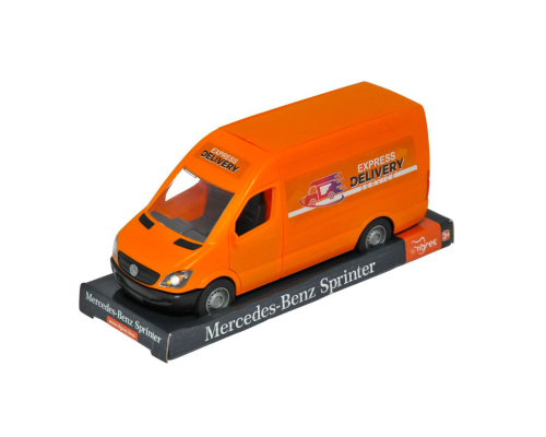 Автомобіль "Mercedes-Benz Sprinter" вантажний 39719 (помаранчевий) на планшетці (6) "Tigres"