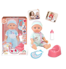 Пупс 7933 D 2 (48) висота 30 хв, п'є, ходить в туалет, горщик, пляшечка, в коробці