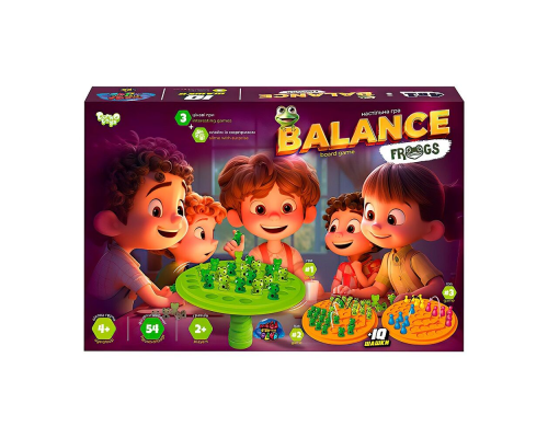 Розвиваюча настільна гра "Balance Frogs" велика BalF-01 (5) "Danko Toys"