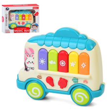 Гра BM2610 автобус, піаніно, 2 режими, муз., бат., кор., 17-15-4,5 см.