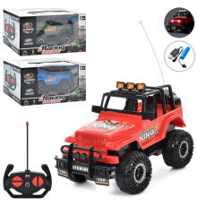 Джип 6067 радіокер., 1:18, акум., 3 кольори, USB, світло, кор., 27-15-13,5 см.
