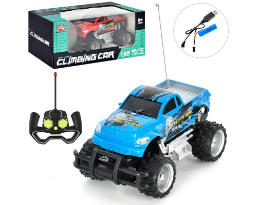 Джип XY2012-3E 1:22, радіокер., акум., USB, гумові колеса, 2 кольори, світло, кор., 25-13,5-11 см.