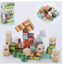 Конструктор RDF-1008 магнітний, ферма, куб 2см, 54дет, кор, 15-25-7см