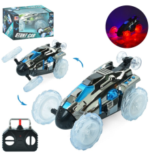 Машинка 999G-39ES радіокер., трюкова, 2 кольори, світло, бат., кор., 19-11-11,5 см.