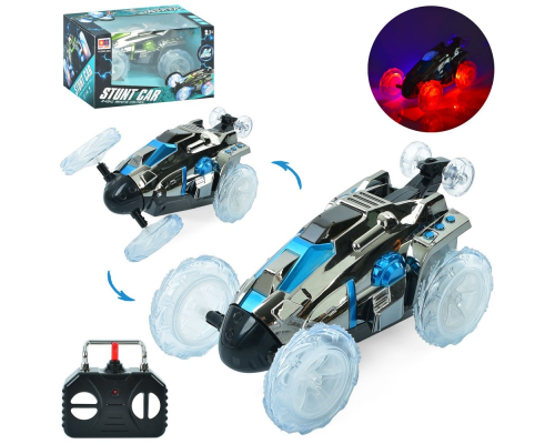 Машинка 999G-39ES радіокер., трюкова, 2 кольори, світло, бат., кор., 19-11-11,5 см.