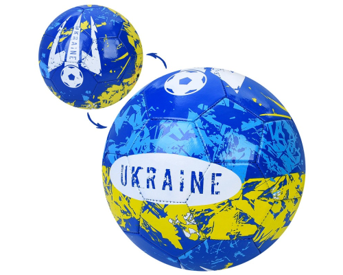 М'яч футбольний EN-3328  розмір 5, ПВХ, 1,8мм, 300г, Ukraine, кул.