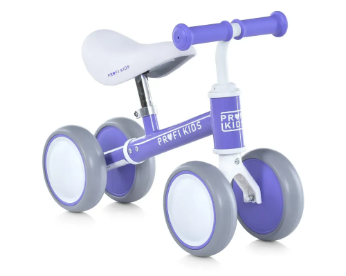 Біговел дитячий PROFI KIDS 6 д. MBB 1017-5 4 колеса EVA,сталева рама, лавандовий