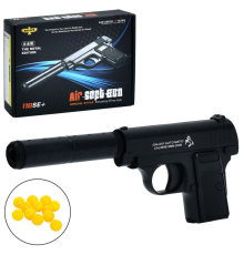 Пістолет 118SE+ пластикові кулі, кор., 19,5-14-3,5 см.