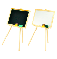 Мольберт магнітний "Мася" 030 + НОГИ (10) / Дошка ш40 * в55см, Підставка ш55 * в110см / матеріал / сосна.