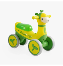 Велобіг JOY 4-х колісний JS-69011 (1) колеса PU, рама пластик, пісні, УКРАЇНСЬКЕ ОЗВУЧУВАННЯ та підсвічування, в коробці